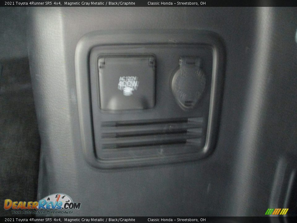 2021 Toyota 4Runner SR5 4x4 Magnetic Gray Metallic / Black/Graphite Photo #21