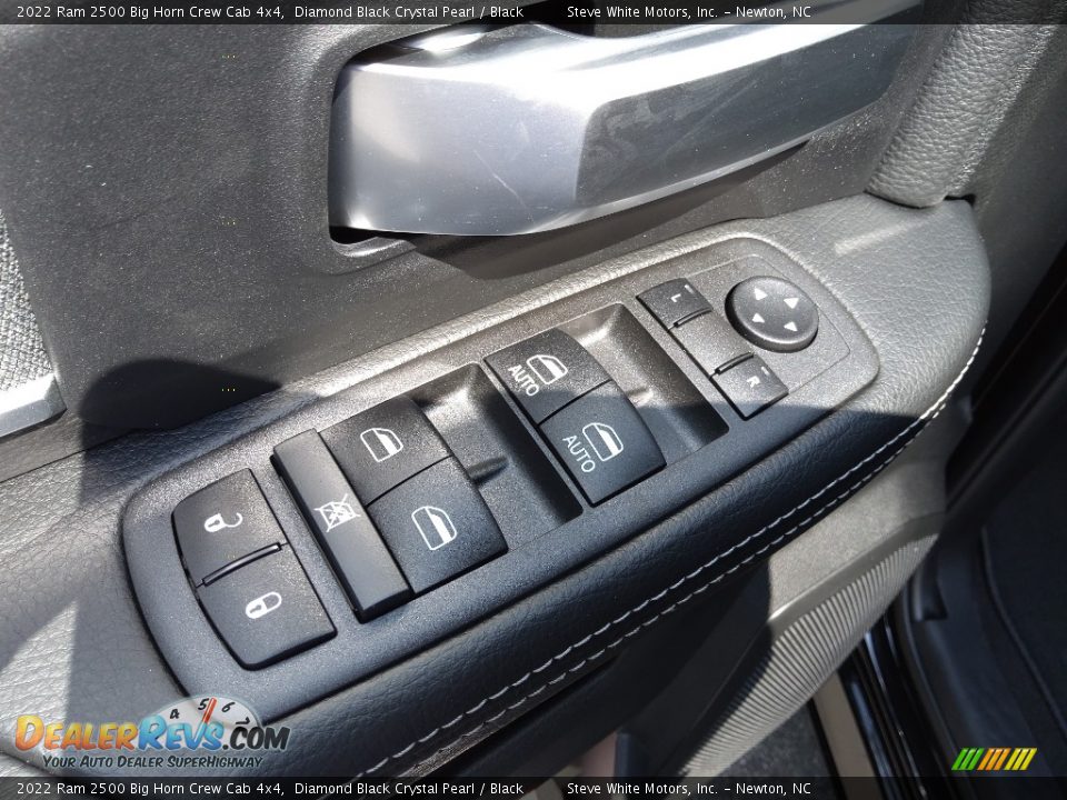 2022 Ram 2500 Big Horn Crew Cab 4x4 Diamond Black Crystal Pearl / Black Photo #12