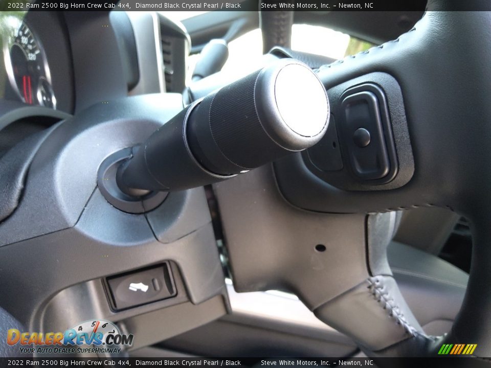 2022 Ram 2500 Big Horn Crew Cab 4x4 Diamond Black Crystal Pearl / Black Photo #13