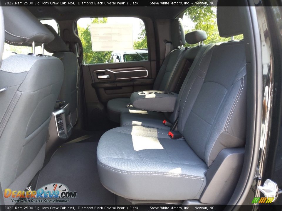 2022 Ram 2500 Big Horn Crew Cab 4x4 Diamond Black Crystal Pearl / Black Photo #14