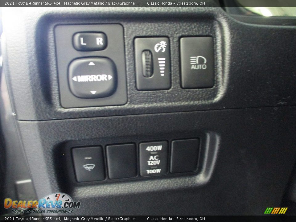 2021 Toyota 4Runner SR5 4x4 Magnetic Gray Metallic / Black/Graphite Photo #28