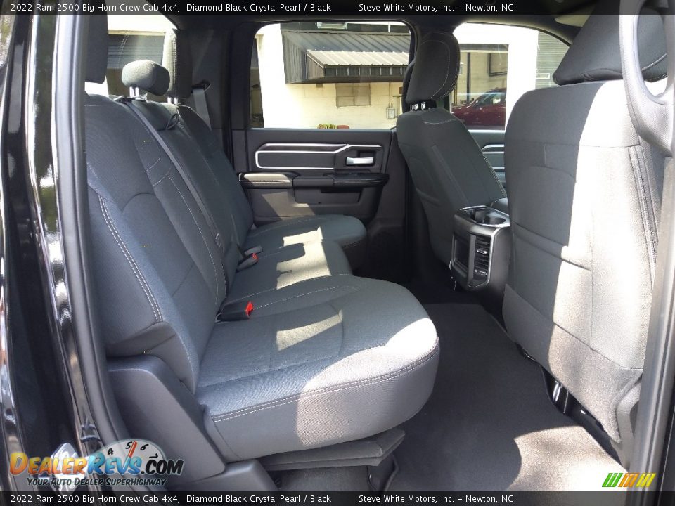 2022 Ram 2500 Big Horn Crew Cab 4x4 Diamond Black Crystal Pearl / Black Photo #16