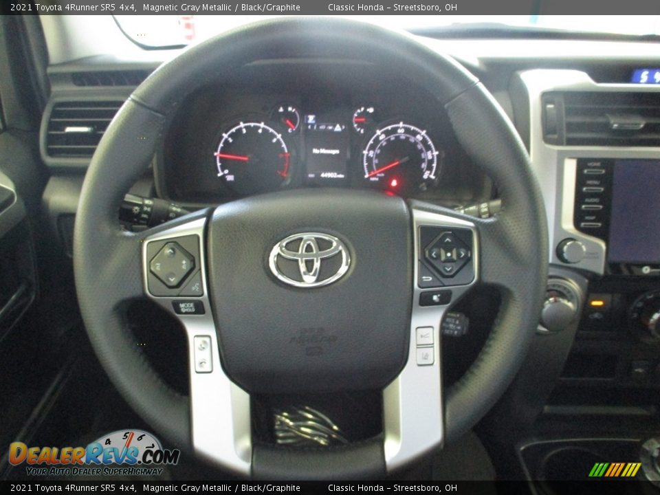 2021 Toyota 4Runner SR5 4x4 Magnetic Gray Metallic / Black/Graphite Photo #29