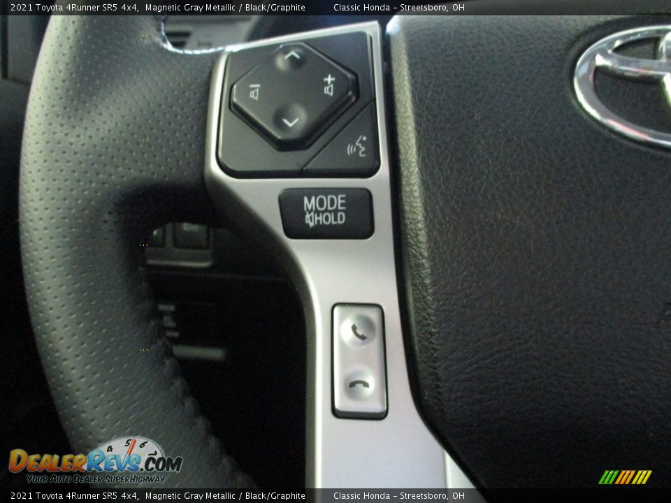 2021 Toyota 4Runner SR5 4x4 Magnetic Gray Metallic / Black/Graphite Photo #30