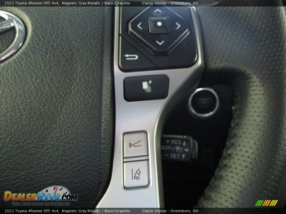 2021 Toyota 4Runner SR5 4x4 Magnetic Gray Metallic / Black/Graphite Photo #31