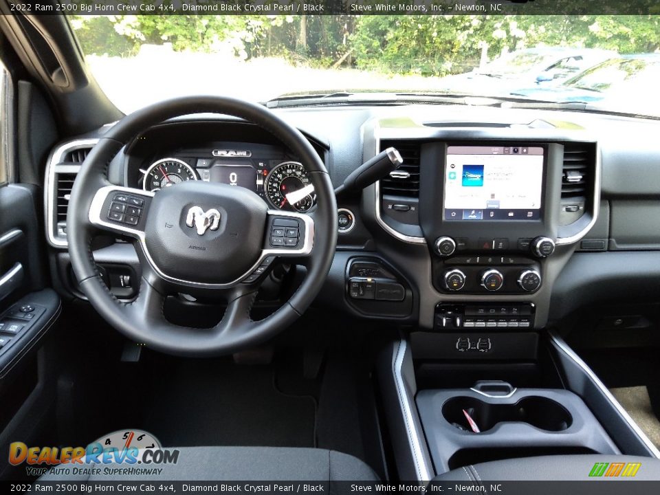 2022 Ram 2500 Big Horn Crew Cab 4x4 Diamond Black Crystal Pearl / Black Photo #19