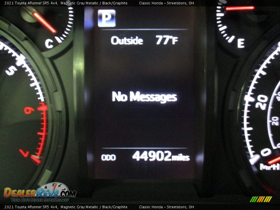 2021 Toyota 4Runner SR5 4x4 Magnetic Gray Metallic / Black/Graphite Photo #32