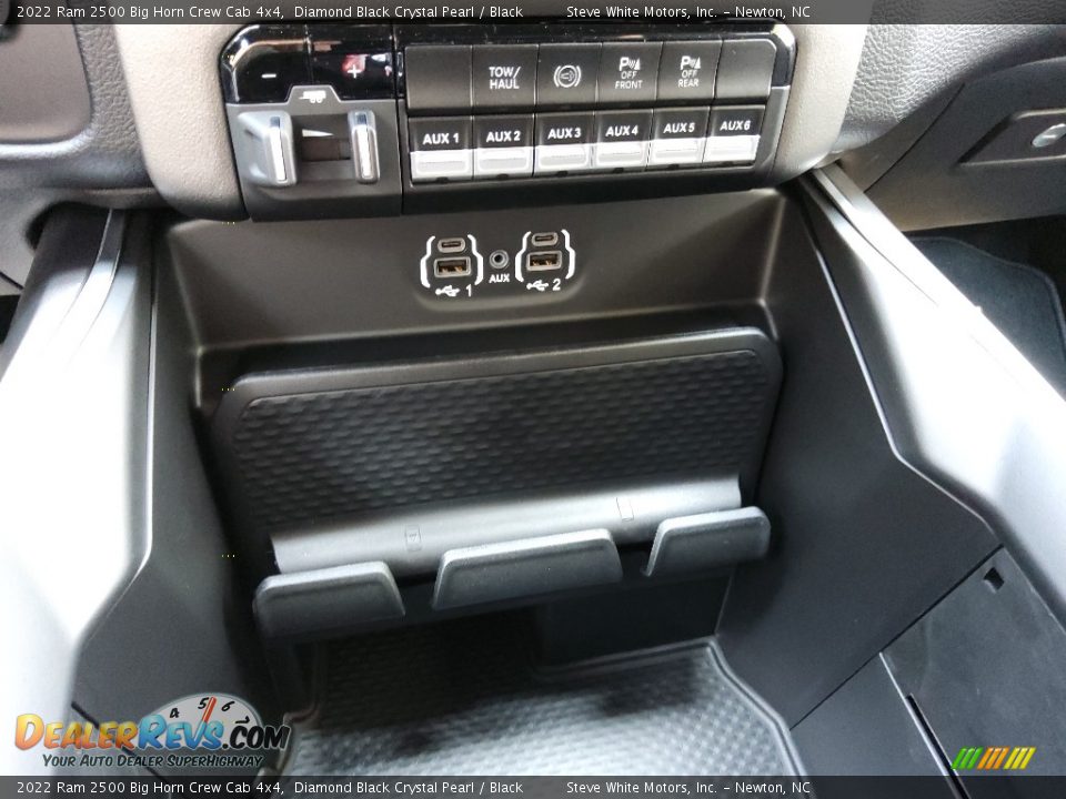 2022 Ram 2500 Big Horn Crew Cab 4x4 Diamond Black Crystal Pearl / Black Photo #27