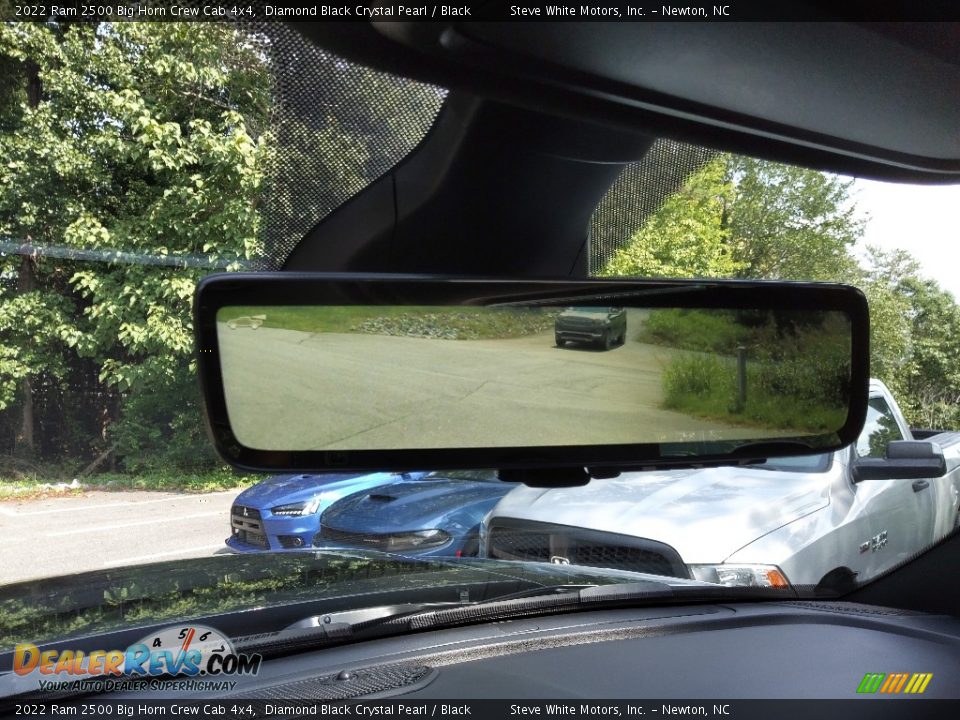 2022 Ram 2500 Big Horn Crew Cab 4x4 Diamond Black Crystal Pearl / Black Photo #31