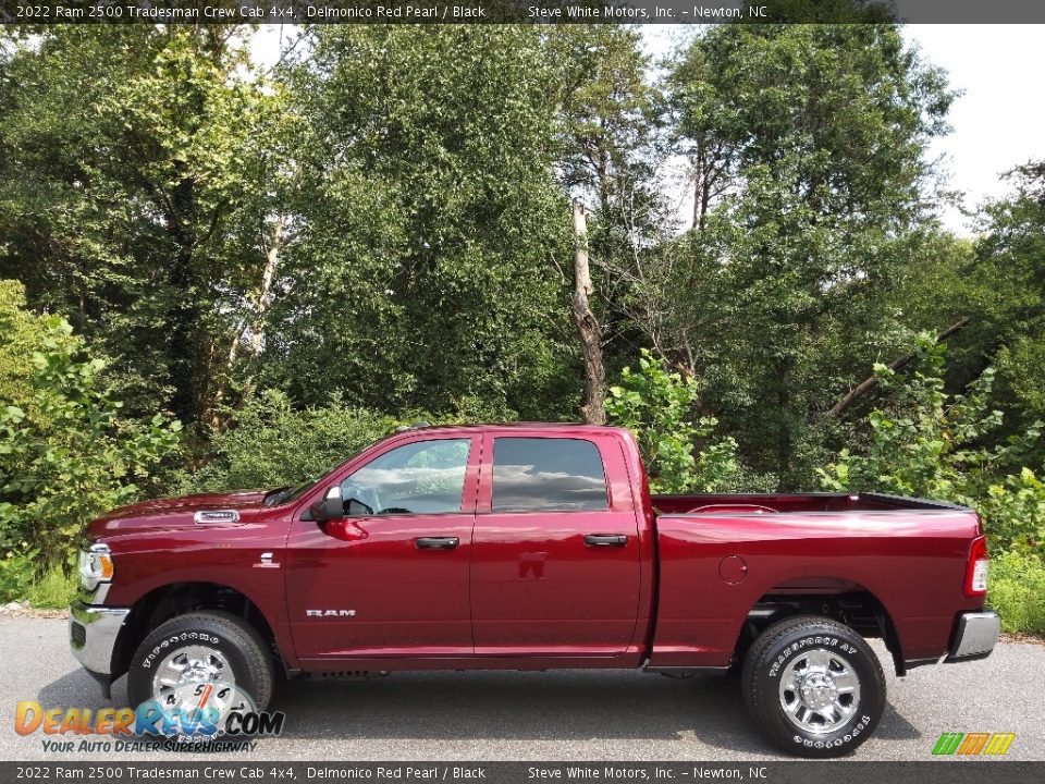 2022 Ram 2500 Tradesman Crew Cab 4x4 Delmonico Red Pearl / Black Photo #1