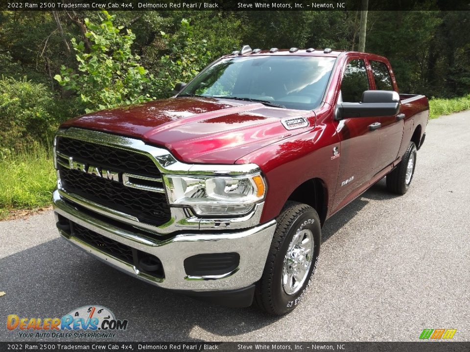 2022 Ram 2500 Tradesman Crew Cab 4x4 Delmonico Red Pearl / Black Photo #2