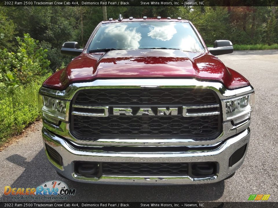 2022 Ram 2500 Tradesman Crew Cab 4x4 Delmonico Red Pearl / Black Photo #3