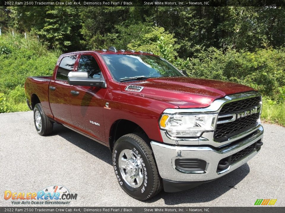 2022 Ram 2500 Tradesman Crew Cab 4x4 Delmonico Red Pearl / Black Photo #4