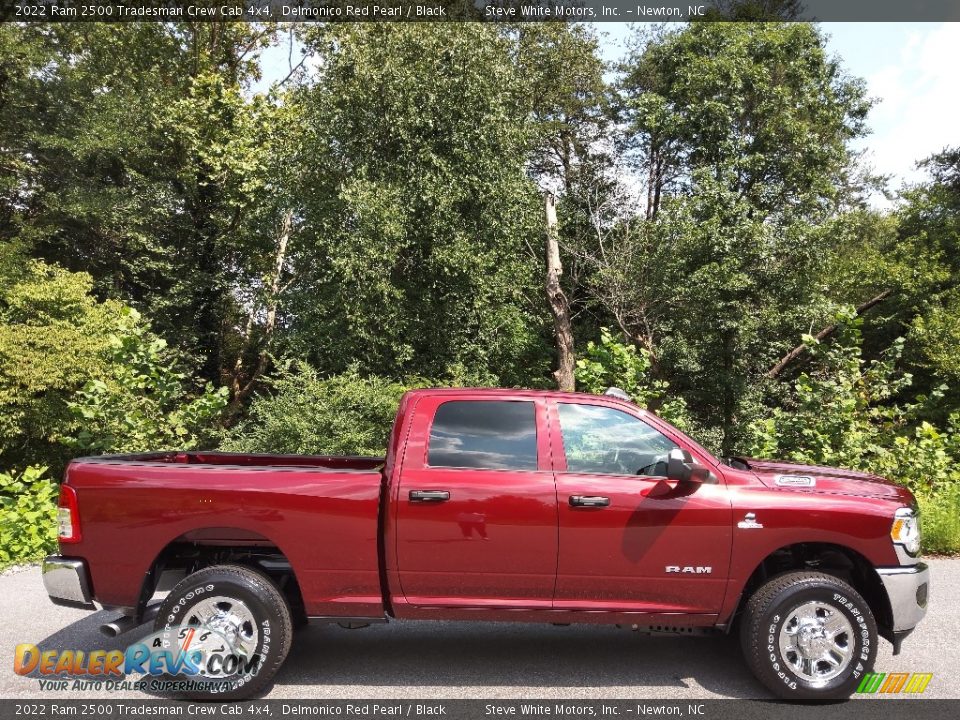 2022 Ram 2500 Tradesman Crew Cab 4x4 Delmonico Red Pearl / Black Photo #5