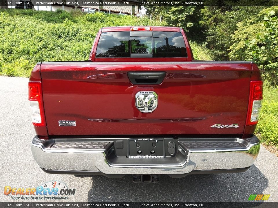 2022 Ram 2500 Tradesman Crew Cab 4x4 Delmonico Red Pearl / Black Photo #7