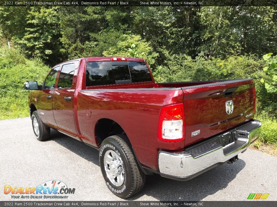 2022 Ram 2500 Tradesman Crew Cab 4x4 Delmonico Red Pearl / Black Photo #9