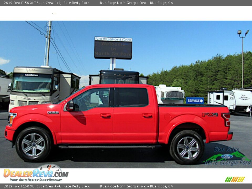 2019 Ford F150 XLT SuperCrew 4x4 Race Red / Black Photo #2