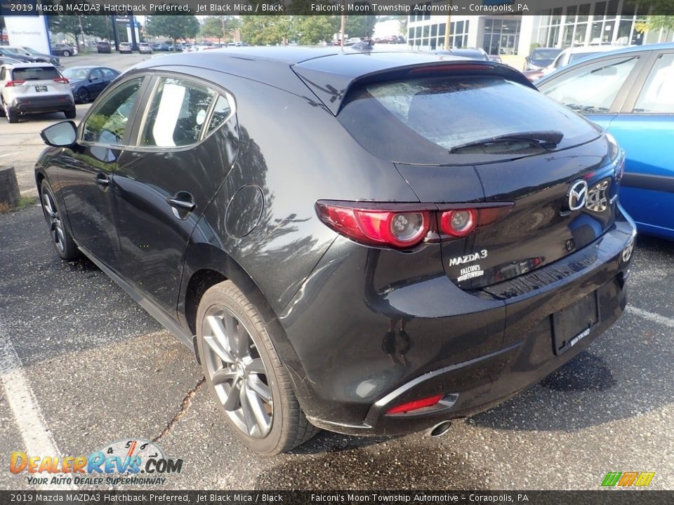 2019 Mazda MAZDA3 Hatchback Preferred Jet Black Mica / Black Photo #2