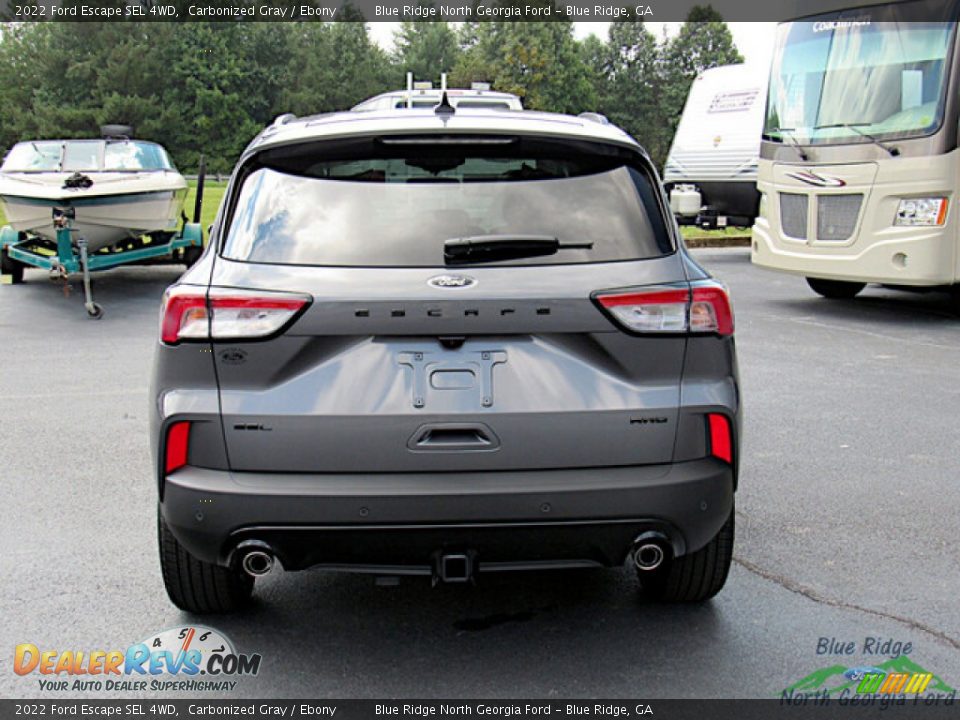 2022 Ford Escape SEL 4WD Carbonized Gray / Ebony Photo #4