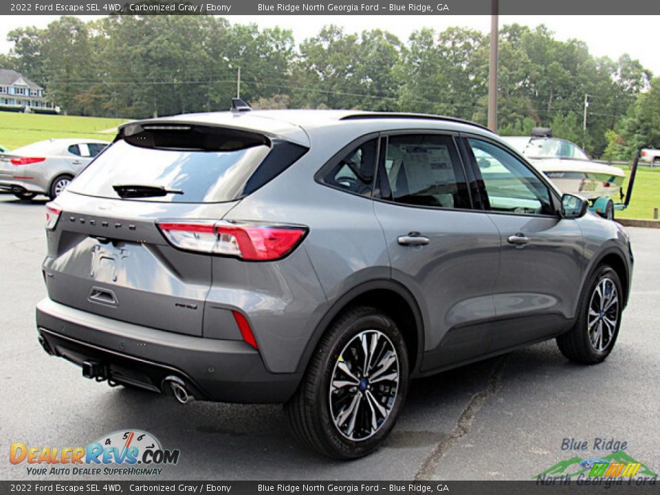 2022 Ford Escape SEL 4WD Carbonized Gray / Ebony Photo #5