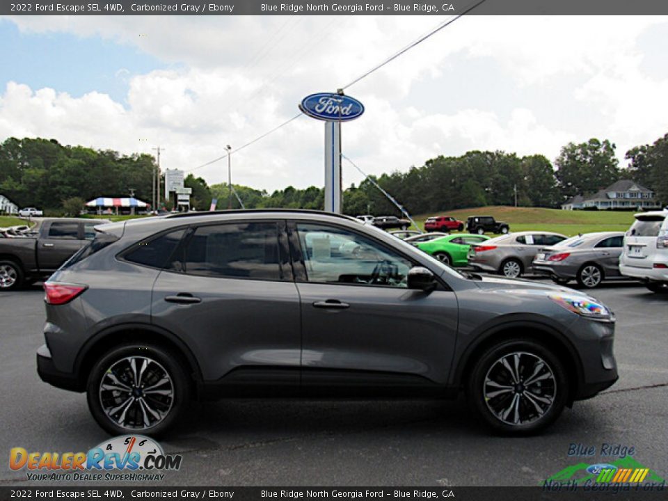 2022 Ford Escape SEL 4WD Carbonized Gray / Ebony Photo #6