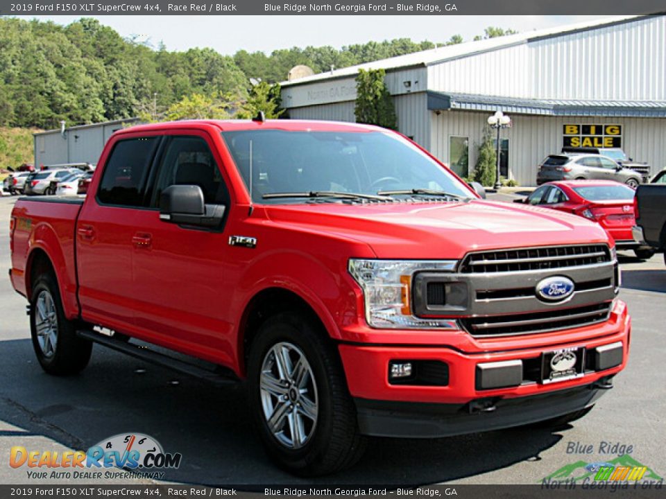 2019 Ford F150 XLT SuperCrew 4x4 Race Red / Black Photo #7