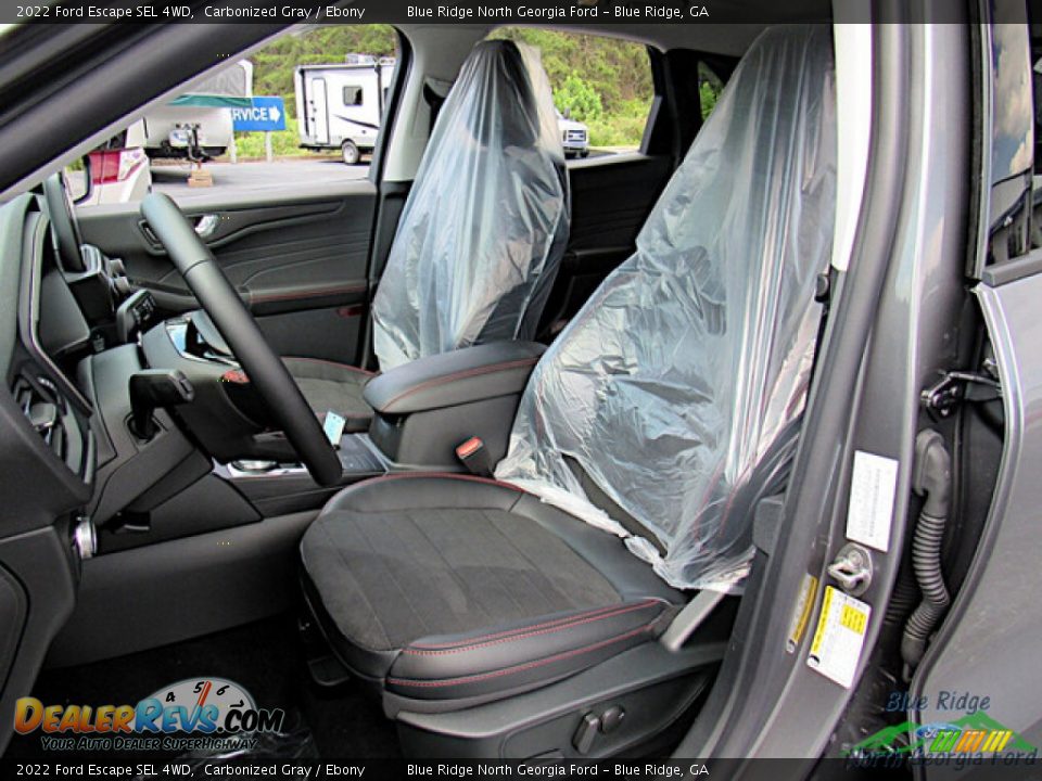 2022 Ford Escape SEL 4WD Carbonized Gray / Ebony Photo #10