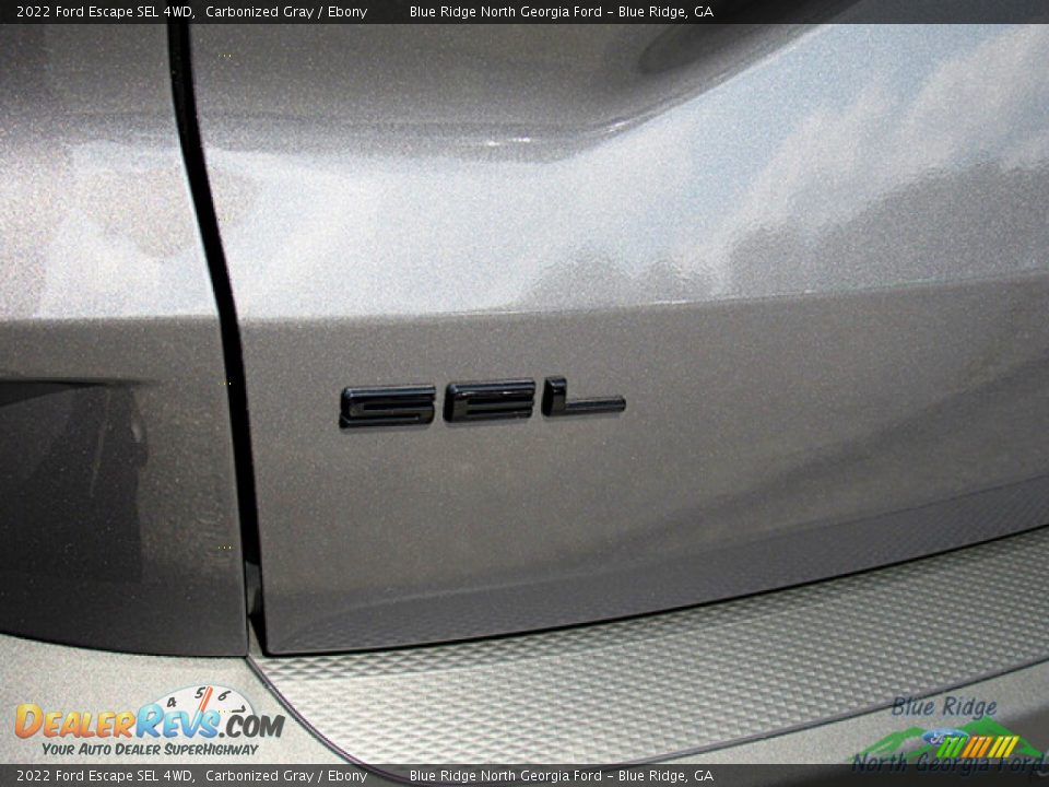 2022 Ford Escape SEL 4WD Carbonized Gray / Ebony Photo #28