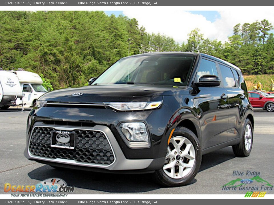 2020 Kia Soul S Cherry Black / Black Photo #1