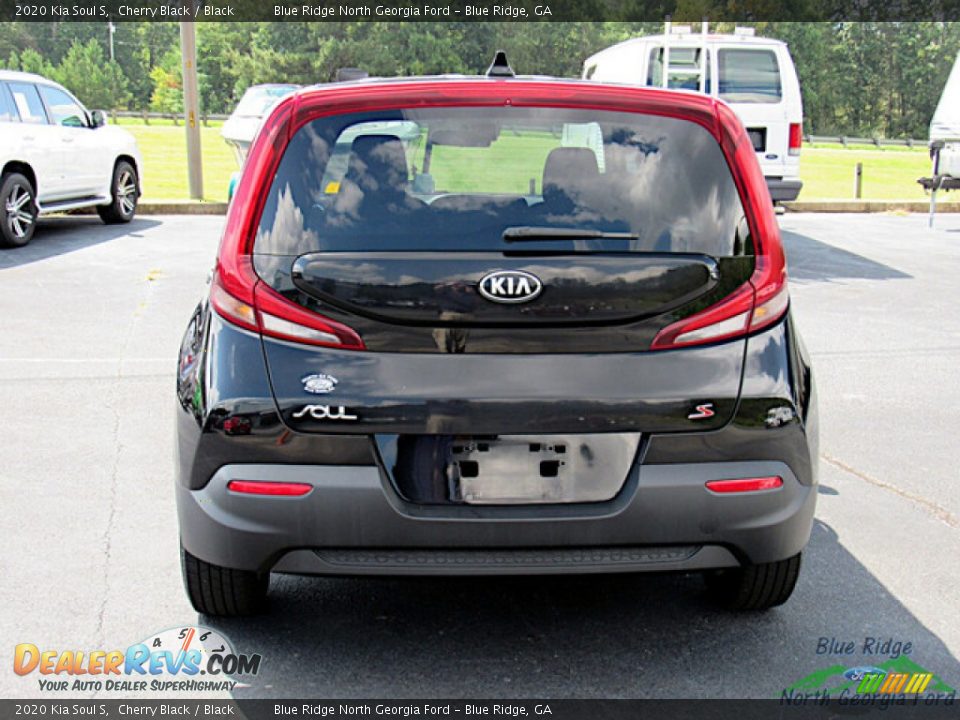 2020 Kia Soul S Cherry Black / Black Photo #4