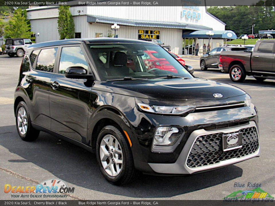 2020 Kia Soul S Cherry Black / Black Photo #7