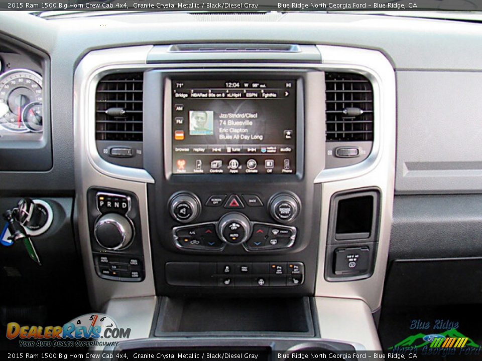 Controls of 2015 Ram 1500 Big Horn Crew Cab 4x4 Photo #16