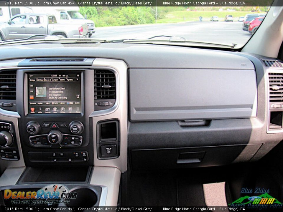 Dashboard of 2015 Ram 1500 Big Horn Crew Cab 4x4 Photo #17