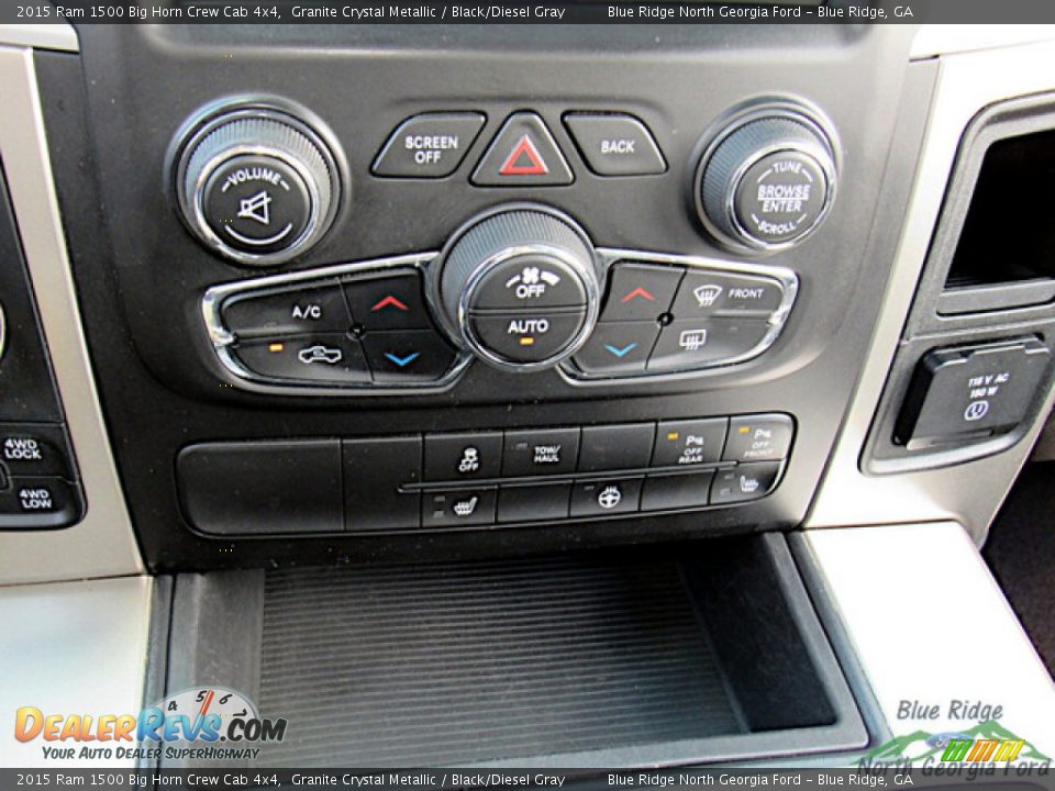 Controls of 2015 Ram 1500 Big Horn Crew Cab 4x4 Photo #21