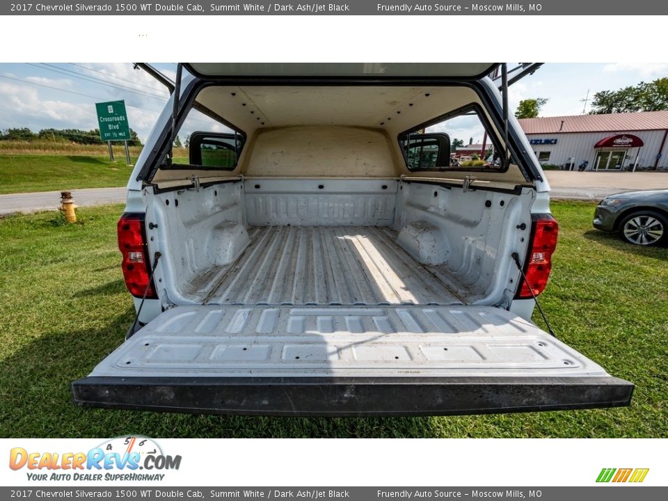 2017 Chevrolet Silverado 1500 WT Double Cab Summit White / Dark Ash/Jet Black Photo #22