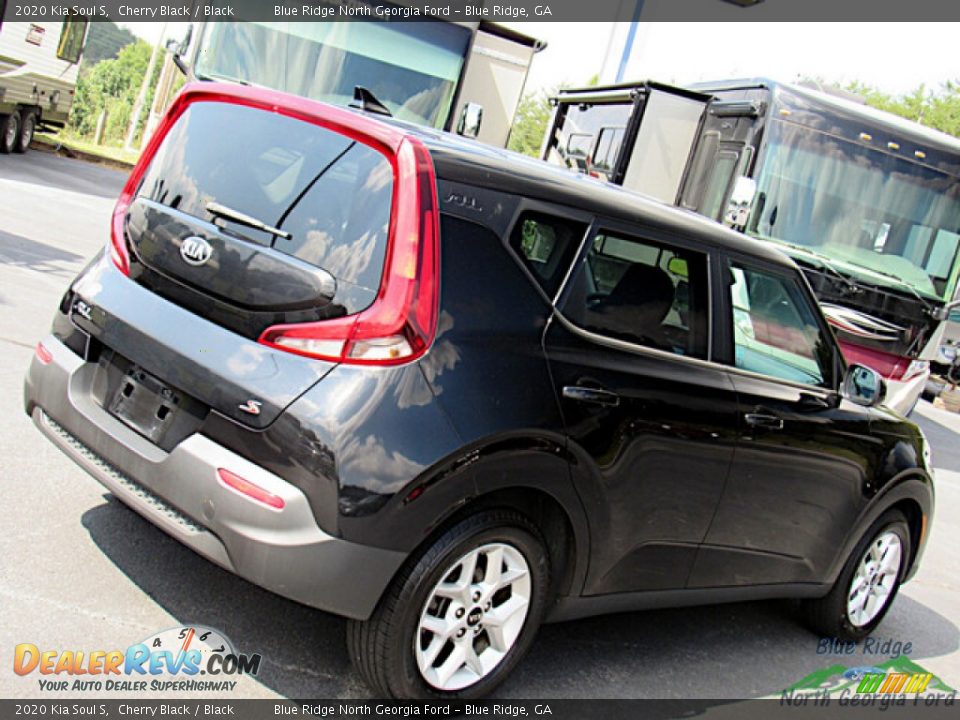 2020 Kia Soul S Cherry Black / Black Photo #27