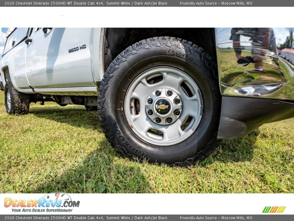 2016 Chevrolet Silverado 2500HD WT Double Cab 4x4 Summit White / Dark Ash/Jet Black Photo #2