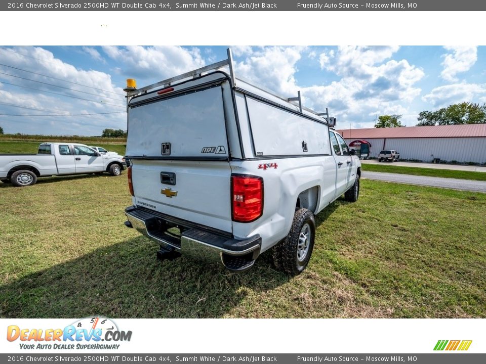 2016 Chevrolet Silverado 2500HD WT Double Cab 4x4 Summit White / Dark Ash/Jet Black Photo #4