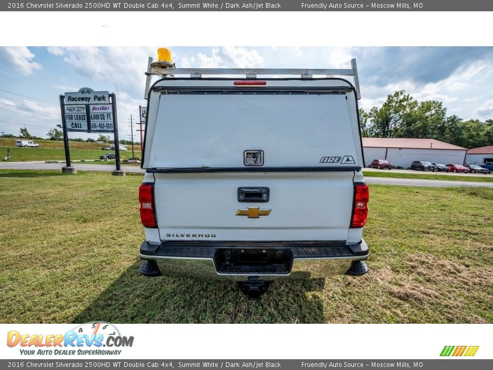 2016 Chevrolet Silverado 2500HD WT Double Cab 4x4 Summit White / Dark Ash/Jet Black Photo #5