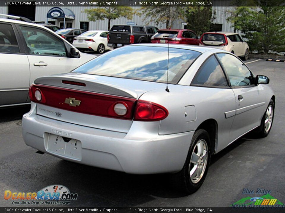 Ultra Silver Metallic 2004 Chevrolet Cavalier LS Coupe Photo #3