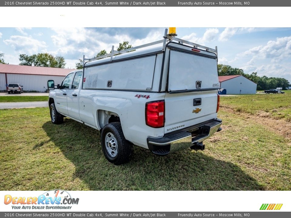 2016 Chevrolet Silverado 2500HD WT Double Cab 4x4 Summit White / Dark Ash/Jet Black Photo #6