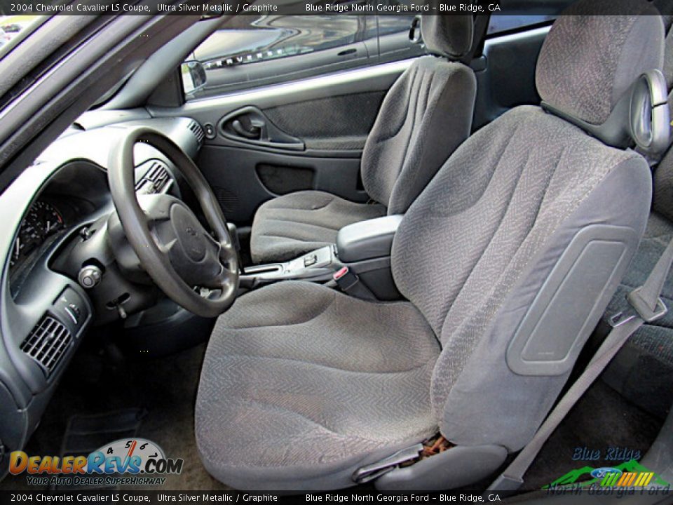Front Seat of 2004 Chevrolet Cavalier LS Coupe Photo #5