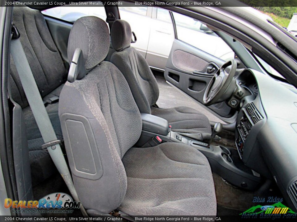 Front Seat of 2004 Chevrolet Cavalier LS Coupe Photo #6