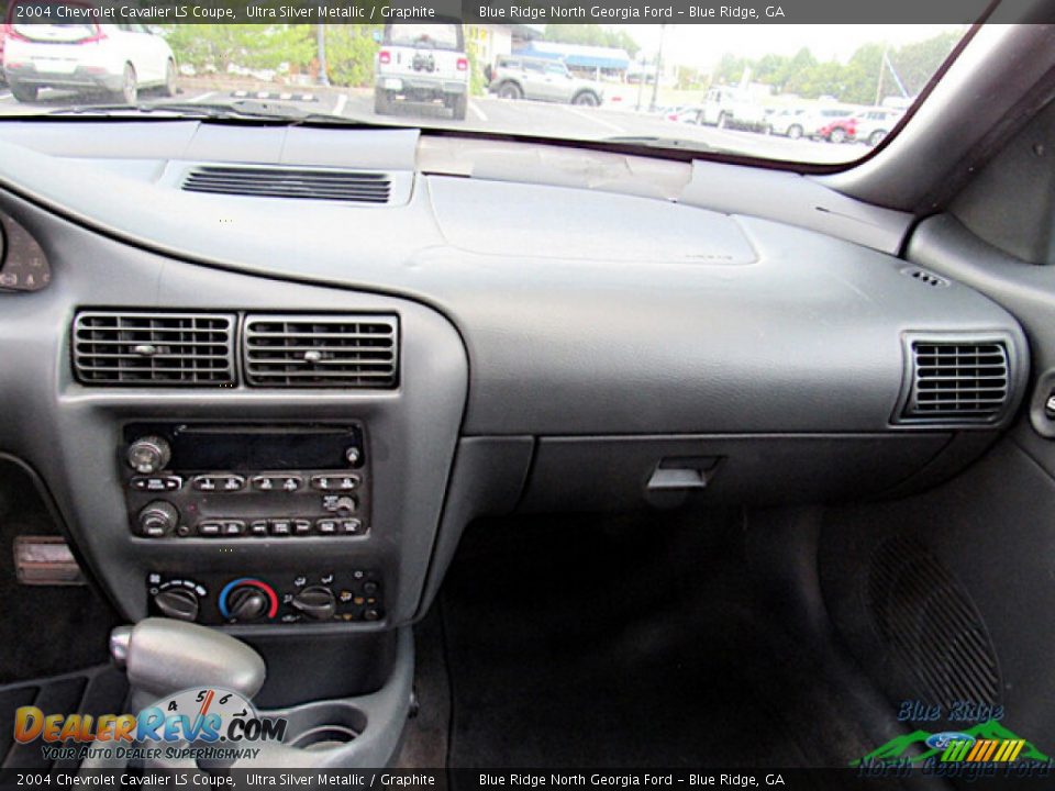 2004 Chevrolet Cavalier LS Coupe Ultra Silver Metallic / Graphite Photo #9