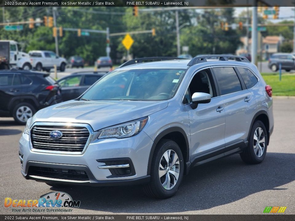 2022 Subaru Ascent Premium Ice Silver Metallic / Slate Black Photo #1