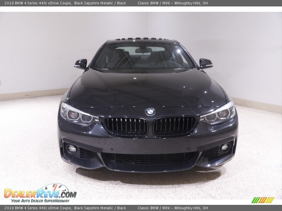 2019 BMW 4 Series 440i xDrive Coupe Black Sapphire Metallic / Black Photo #2