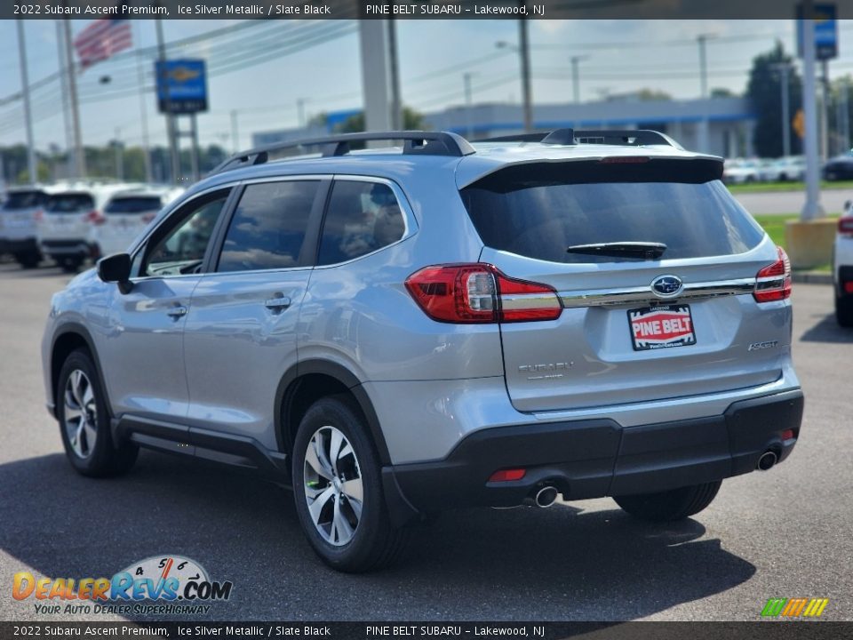 2022 Subaru Ascent Premium Ice Silver Metallic / Slate Black Photo #4