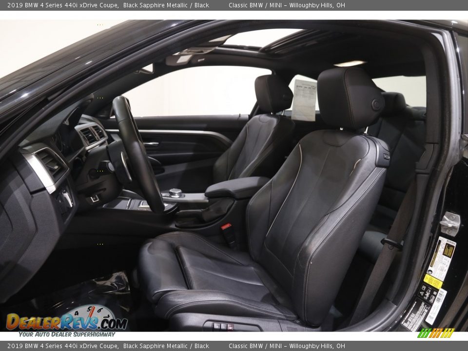 Front Seat of 2019 BMW 4 Series 440i xDrive Coupe Photo #5