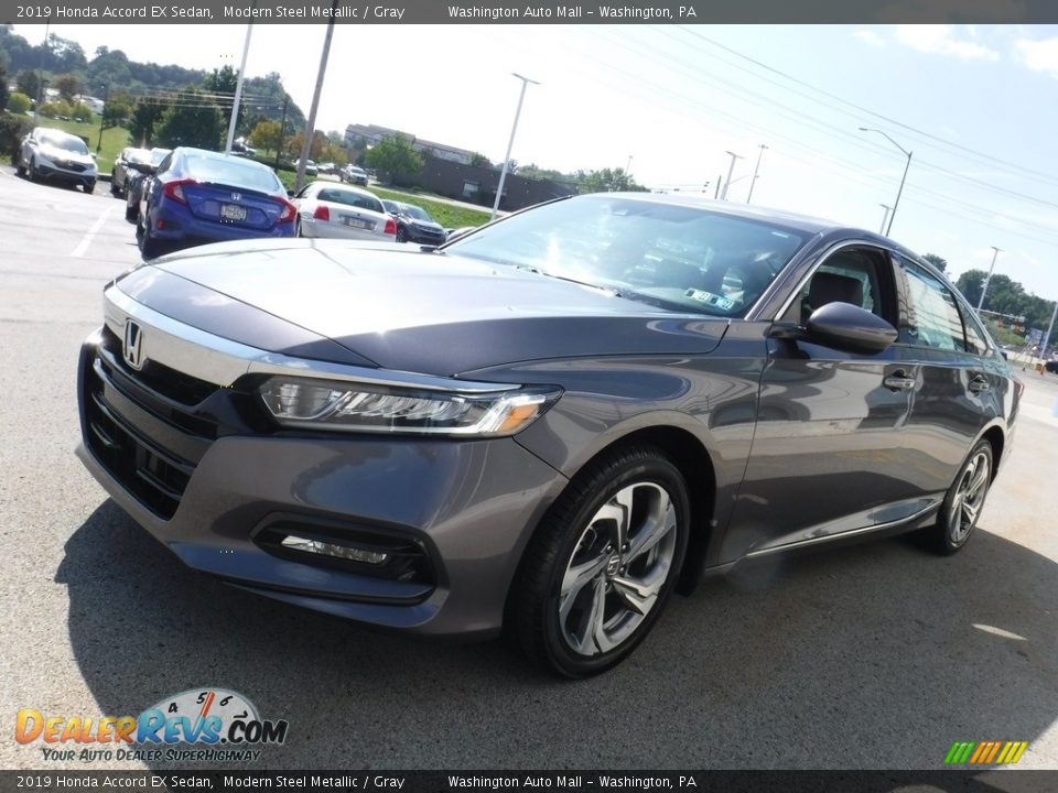 2019 Honda Accord EX Sedan Modern Steel Metallic / Gray Photo #6