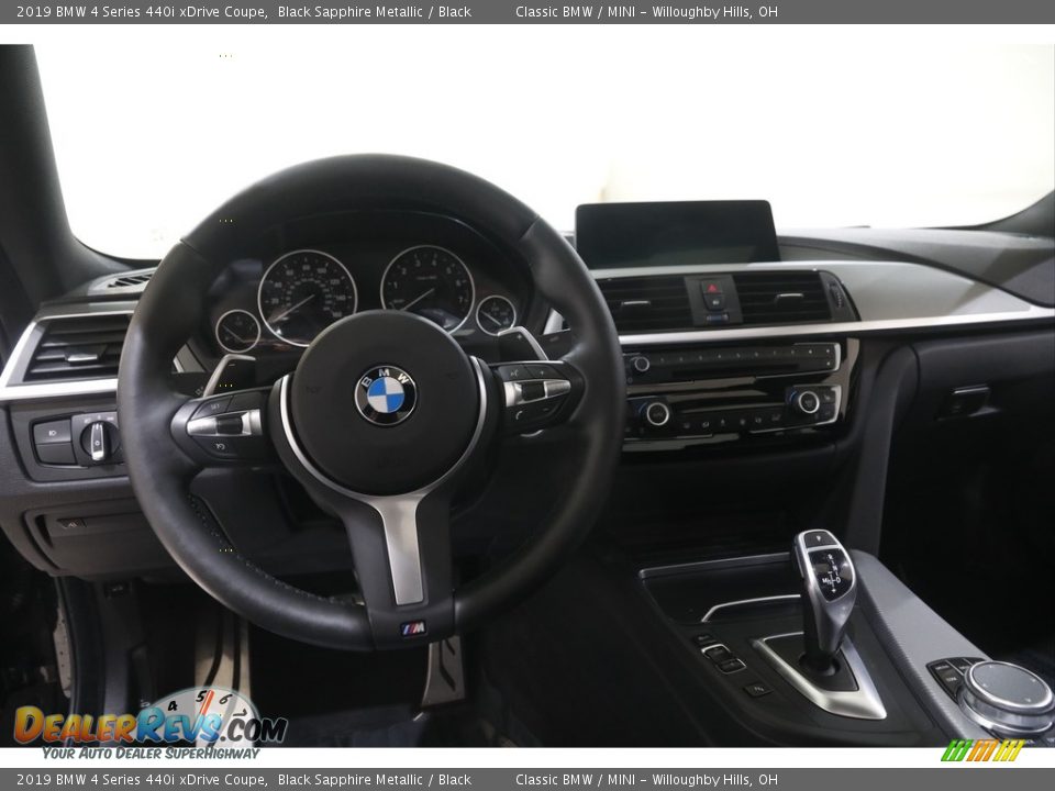 Dashboard of 2019 BMW 4 Series 440i xDrive Coupe Photo #6